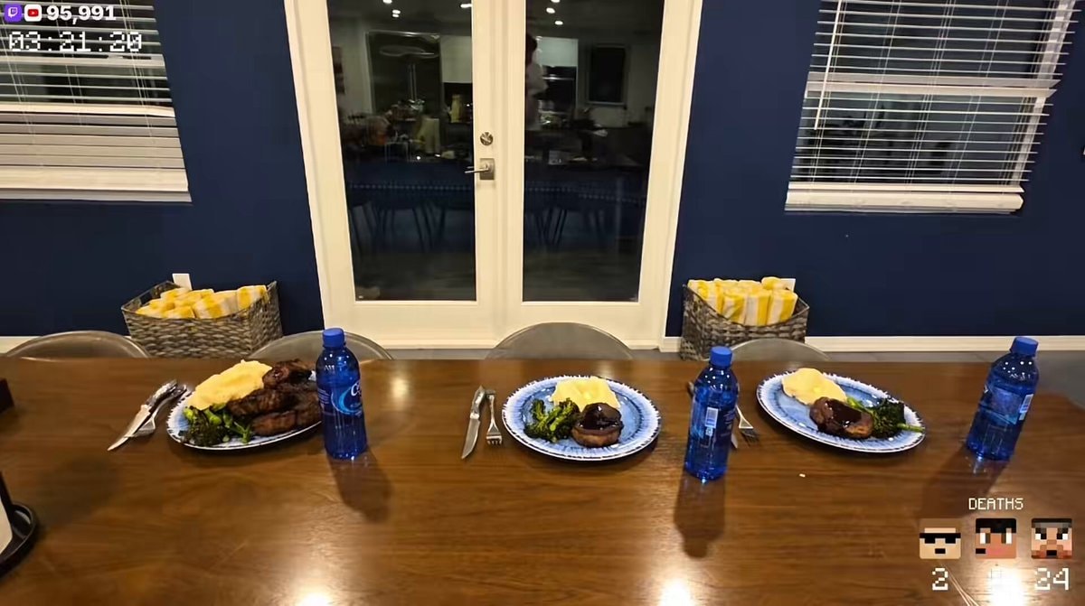 LosPollosTV Jynxzi Stable Ronaldo steak portions