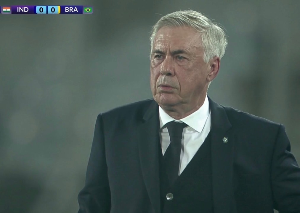 Ancelotti man of the match India