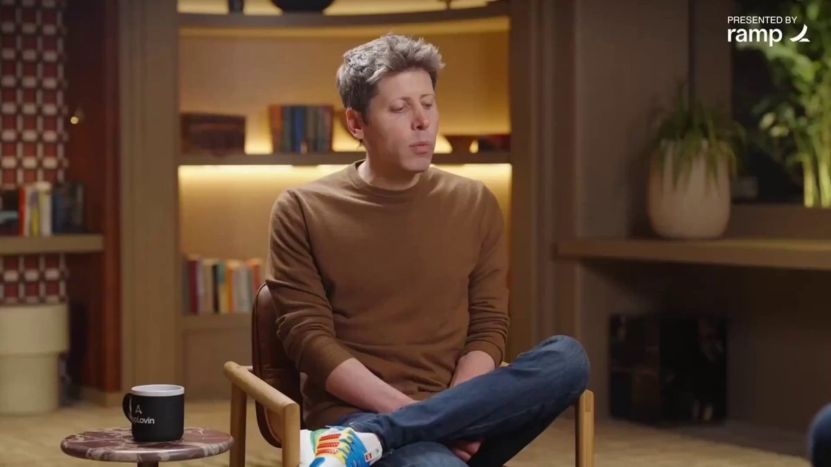 Sam Altman on LLM progression prompts to graphs
