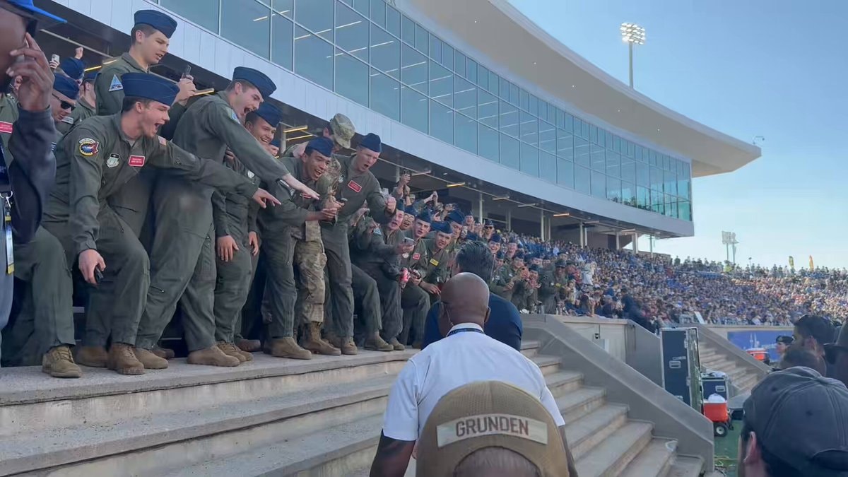 Pete Hegseth Air Force Academy cadets reaction