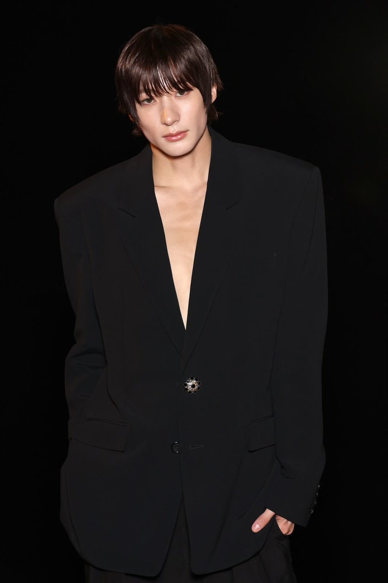 RIIZE Anton at Saint Laurent show (photo 2 of 2)