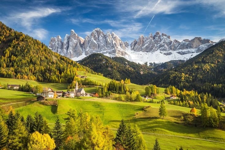 Dolomites Switzerland morning (photo 3 of 4)