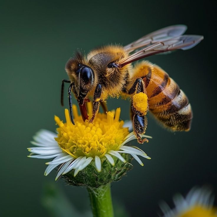 bee collecting nectar