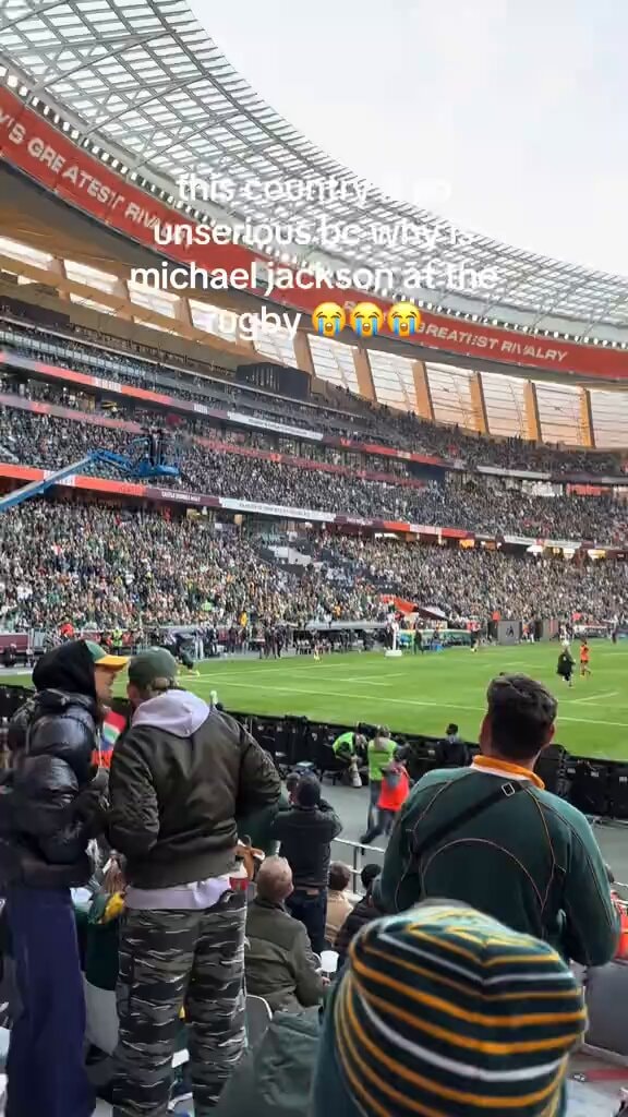 rugby Springboks Michael Jackson