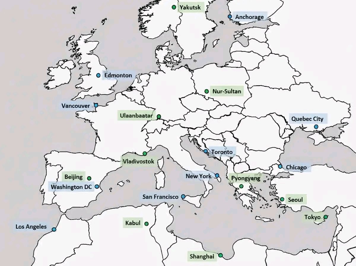 major world cities vs Europe major world cities vs Europe