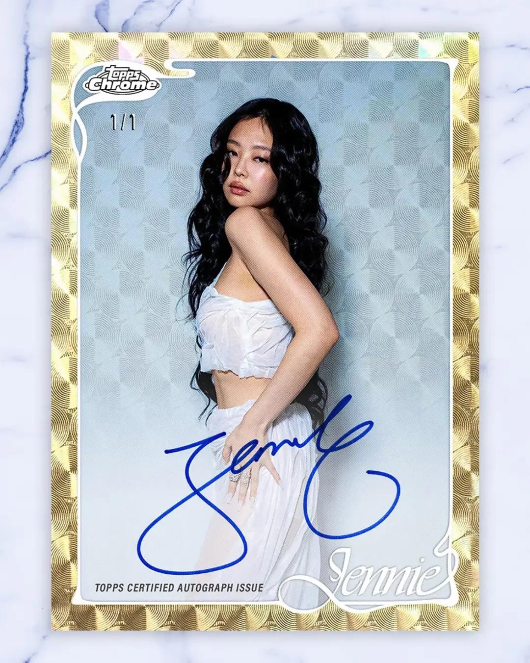 2026 Topps Chrome x JENNIE