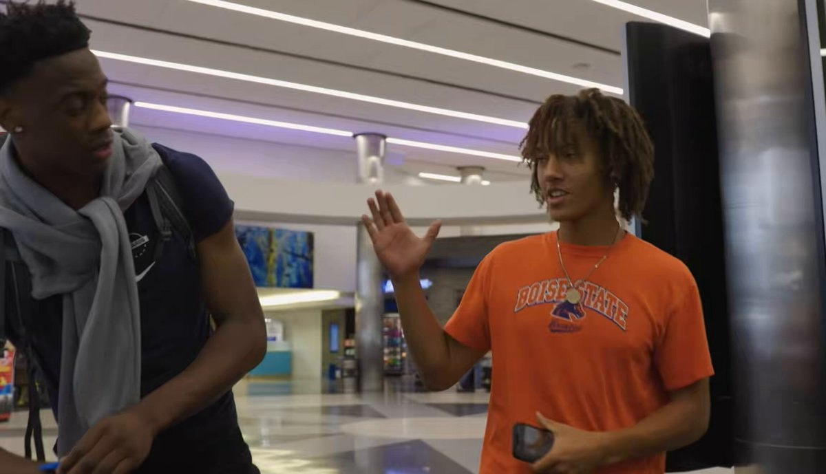 AJ Dybantsa Wizards trade talk BOISE STATE