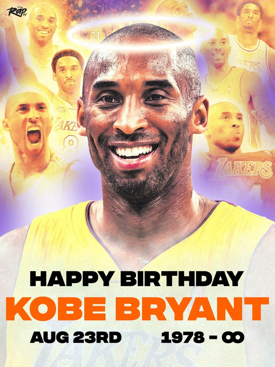 Kobe Bryant Heavenly Birthday edit