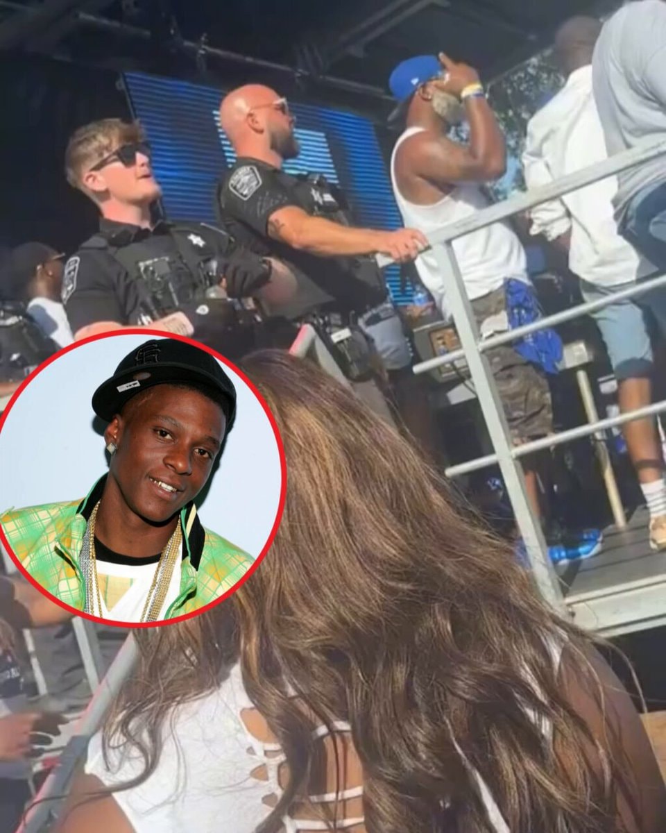 Boosie LA concert security guard rapping Boosie LA concert security guard rapping