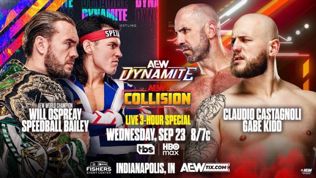 Will Ospreay vs Claudio Castagnoli