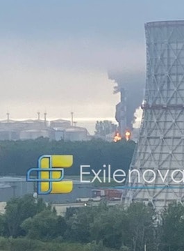 Ukraine strike on St. Petersburg oil terminal (photo 2 of 2)