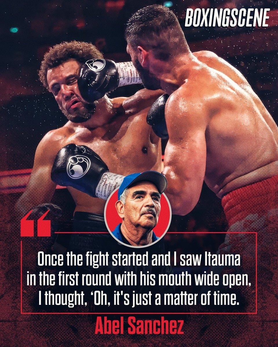 Abel Sanchez on Hrgovic Itauma (photo 2 of 2)