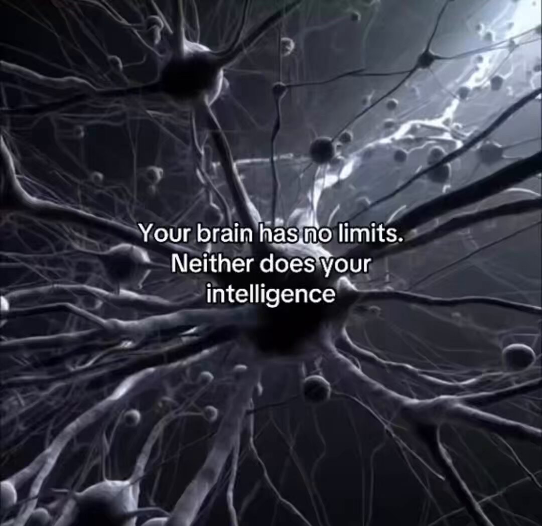 neurons with glowing nodes