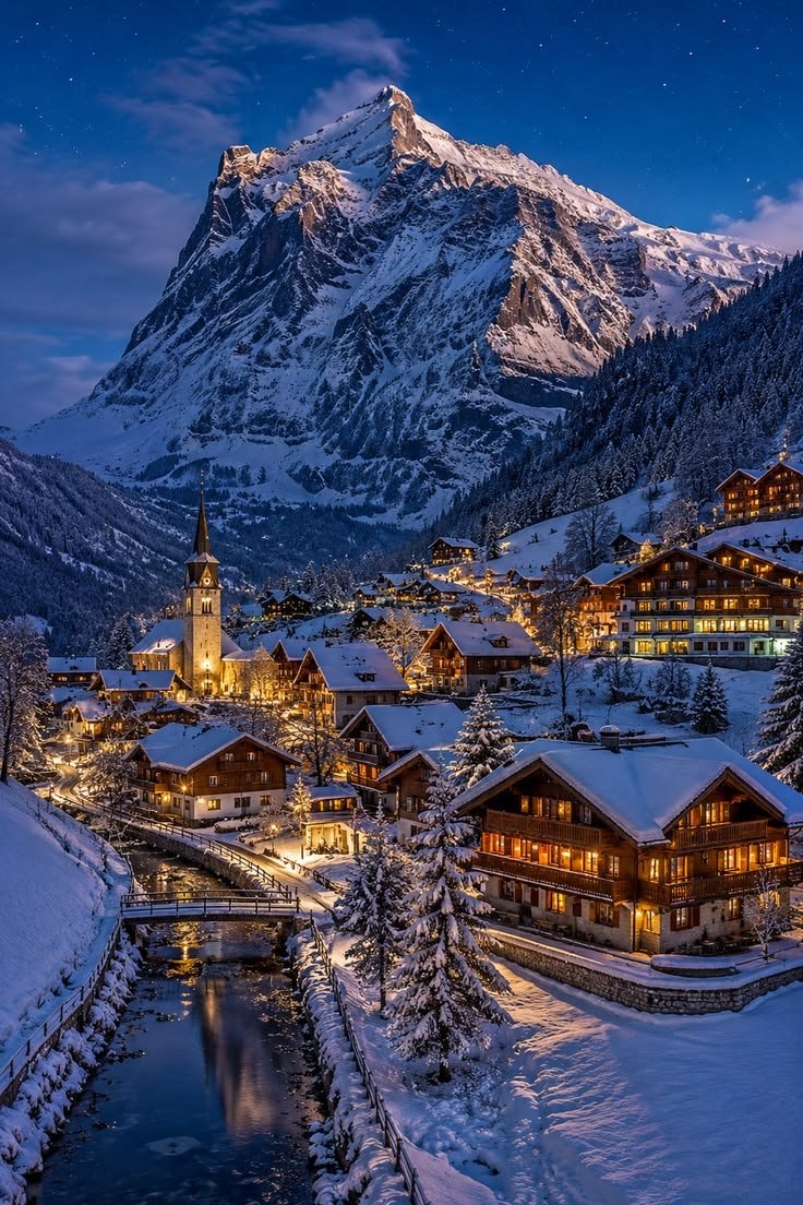 Snowy Switzerland village (photo 4 of 4)