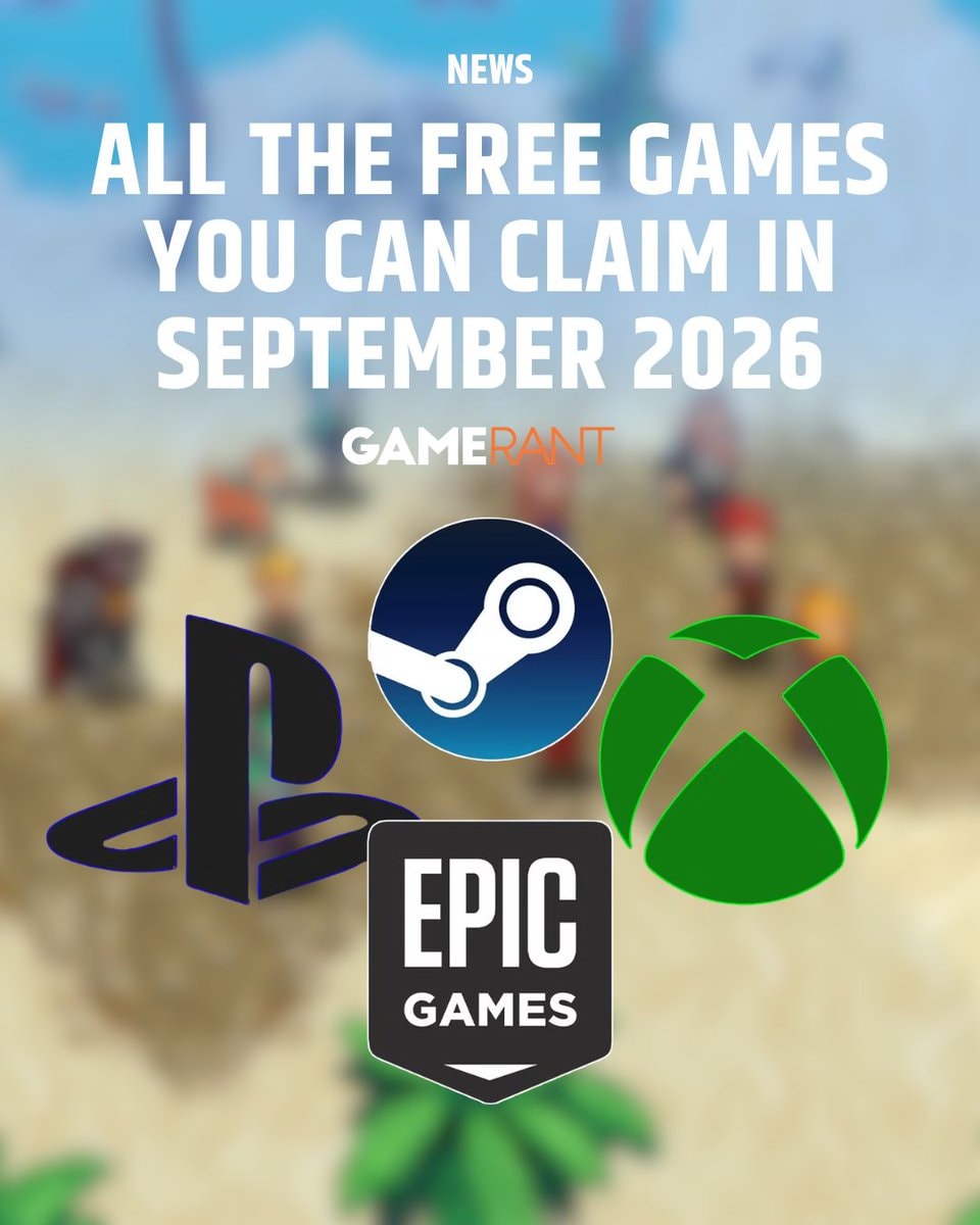September 2026 free games
