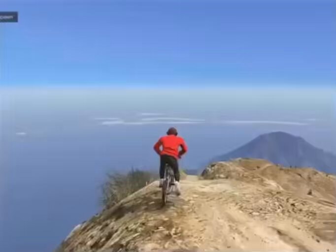 GTA Online BMX Stunt 😯