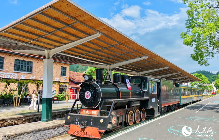 Jiangxi forest train countryside (photo 2 of 4)