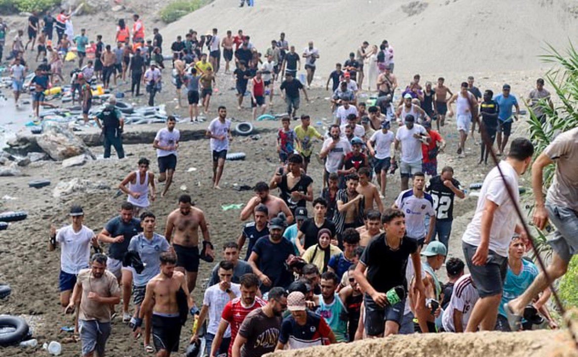 Ceuta population increase 40,000 immigrants
