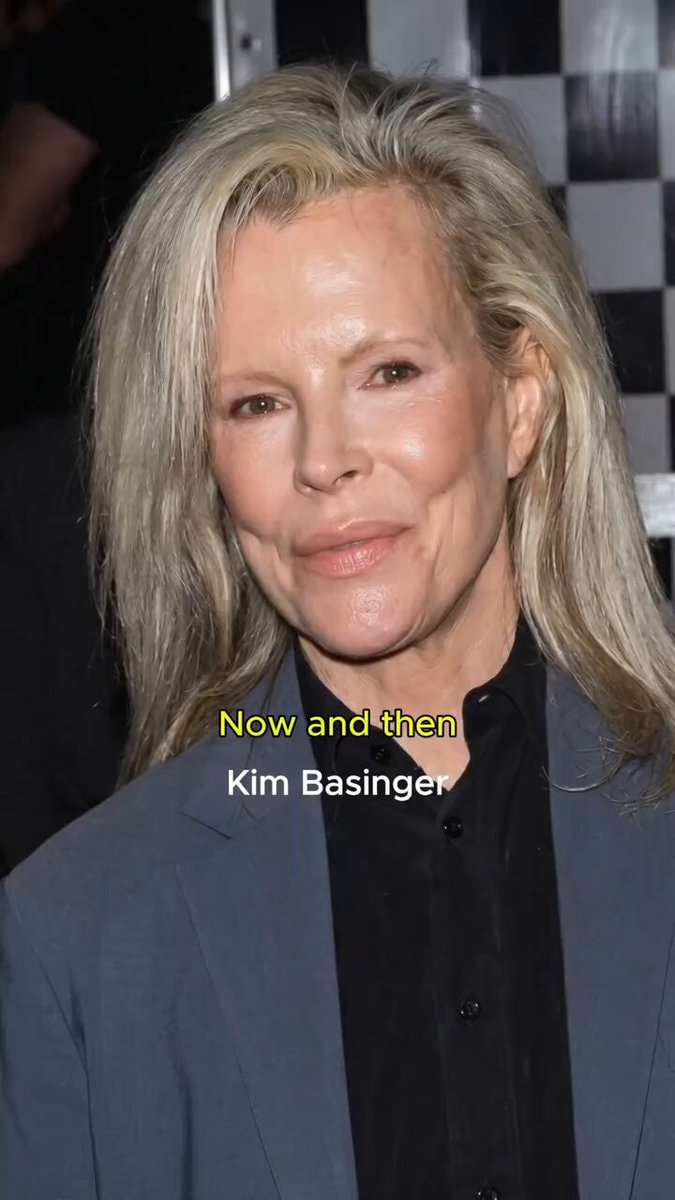 Kim Basinger now and then