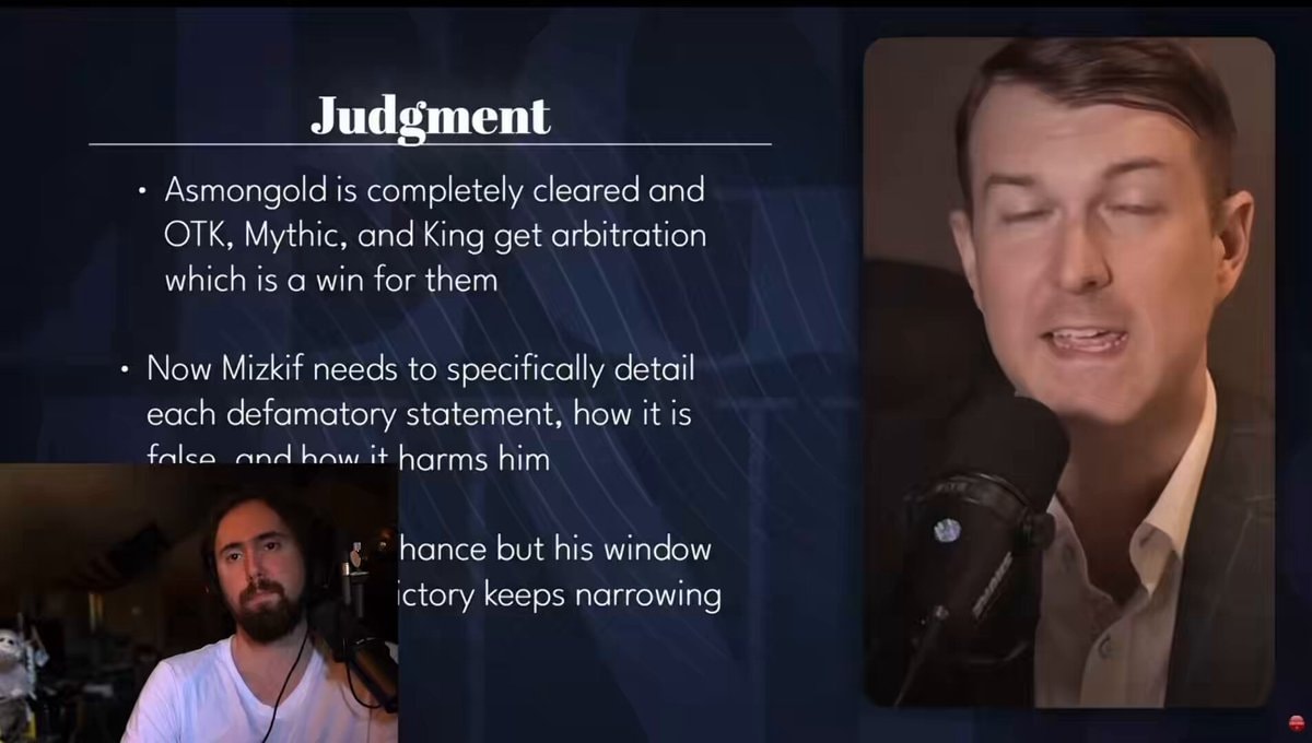 Asmongold Mizkif Emiru lawsuit opinion