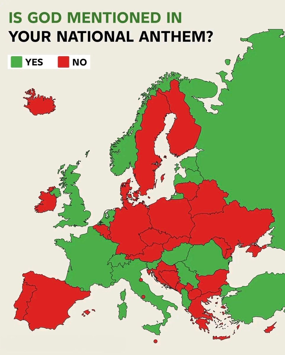 God in European national anthems God in European national anthems