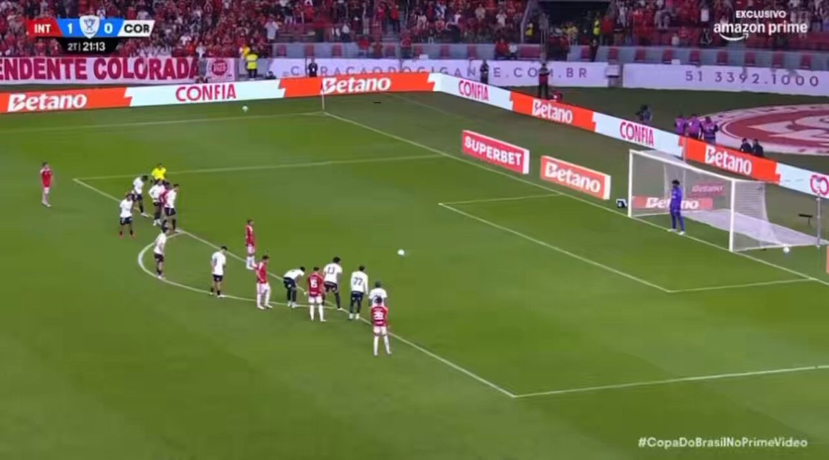 Alan Patrick penalty Internacional vs Corinthians Copa do Brasil