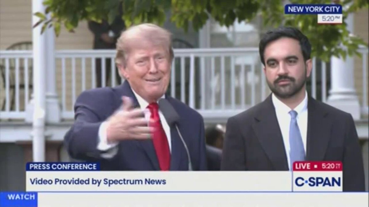 Trump settles eight wars press conference