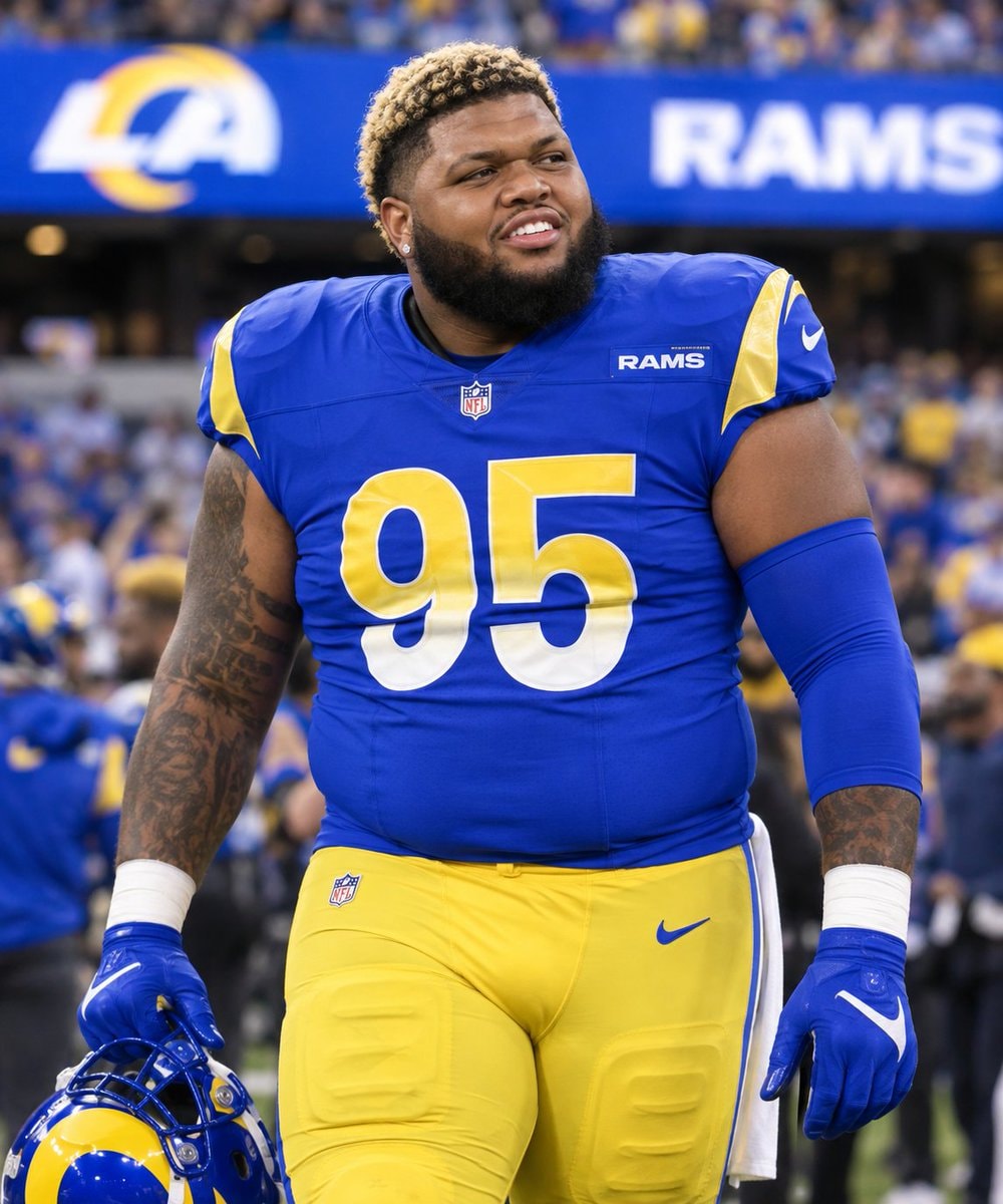 Myles Garrett Rams uniform