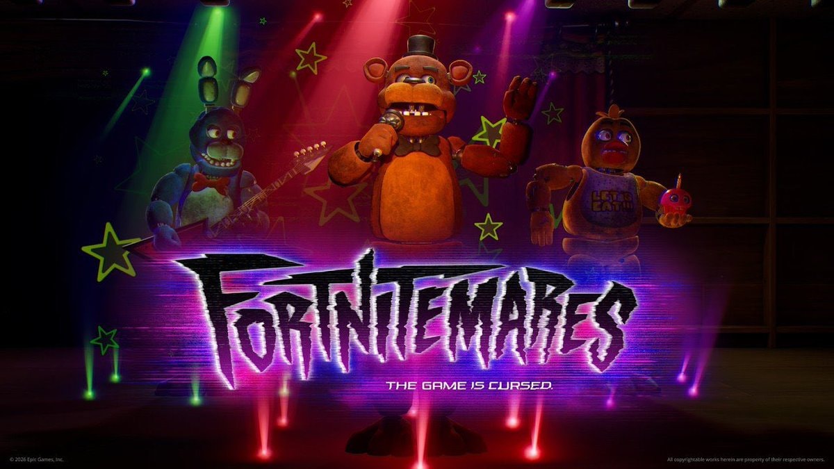 Five Nights at Freddy's Fortnite poster