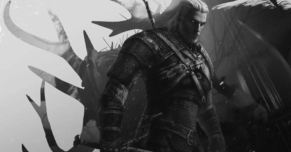 Geralt of Rivia Gamescom artwork Geralt of Rivia Gamescom artwork