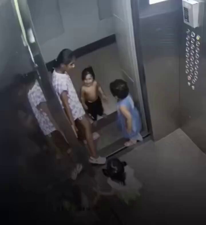 Elevator rescue saves two kids