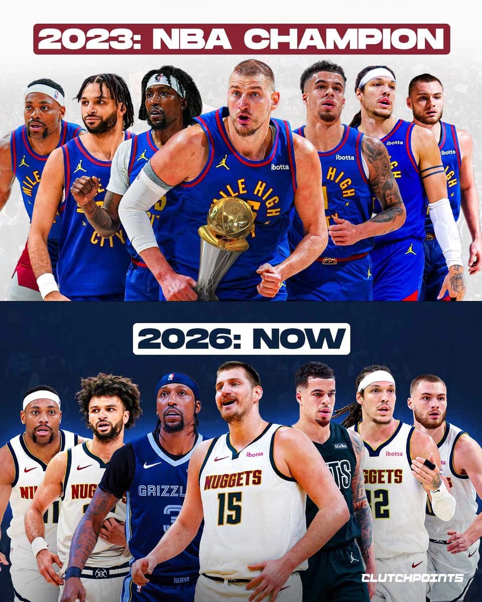Denver Nuggets 2023 NBA Championship Core