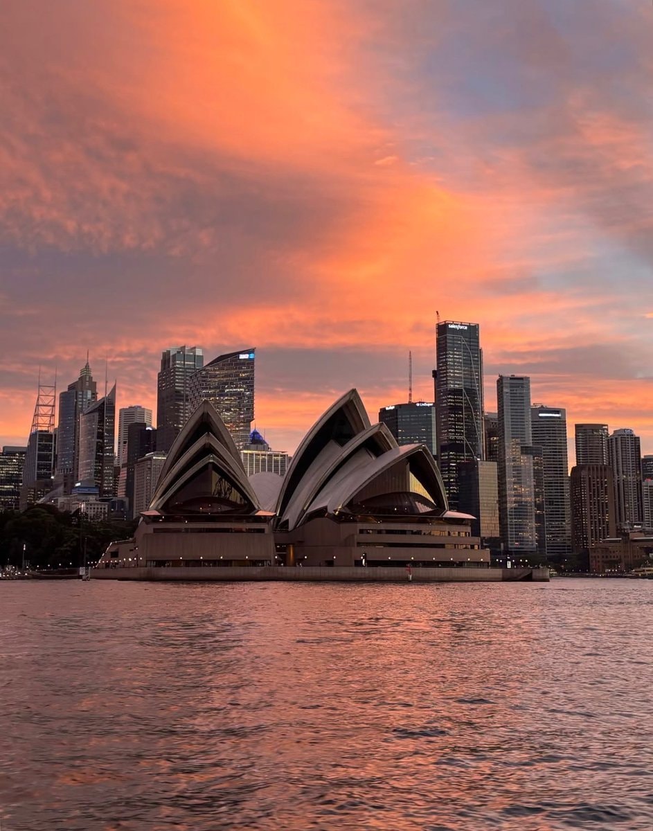 Sydney Opera House sunset Sydney Opera House sunset