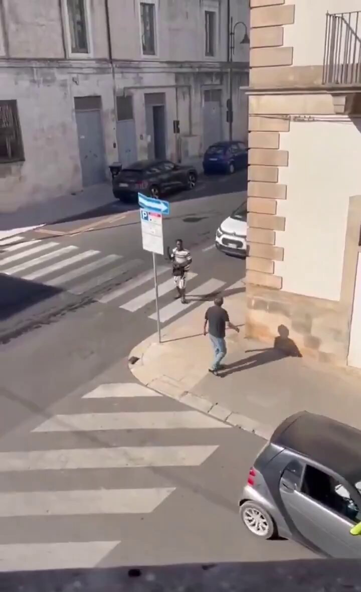 Ghanaian attack Martina Franca Italy