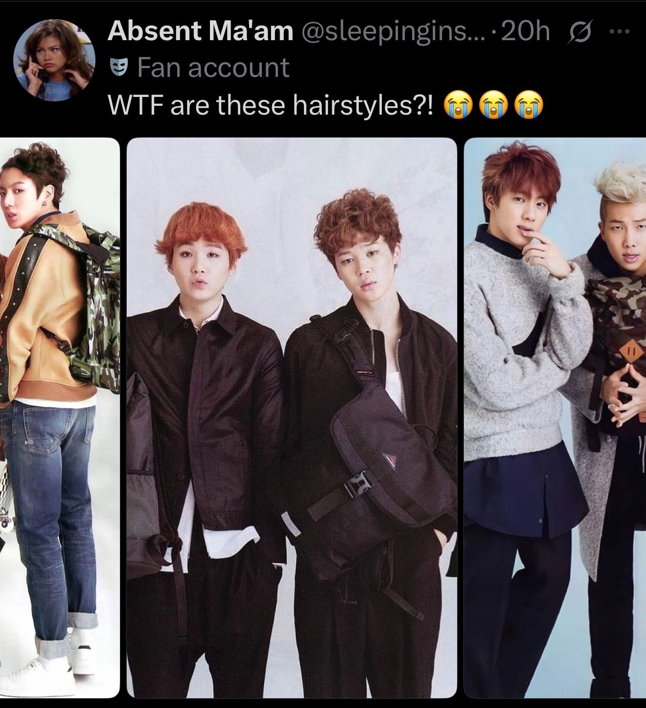 BTS collage 😭