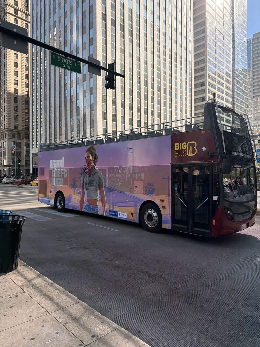 GTA 6 Chicago Bus Ad (photo 2 of 2)