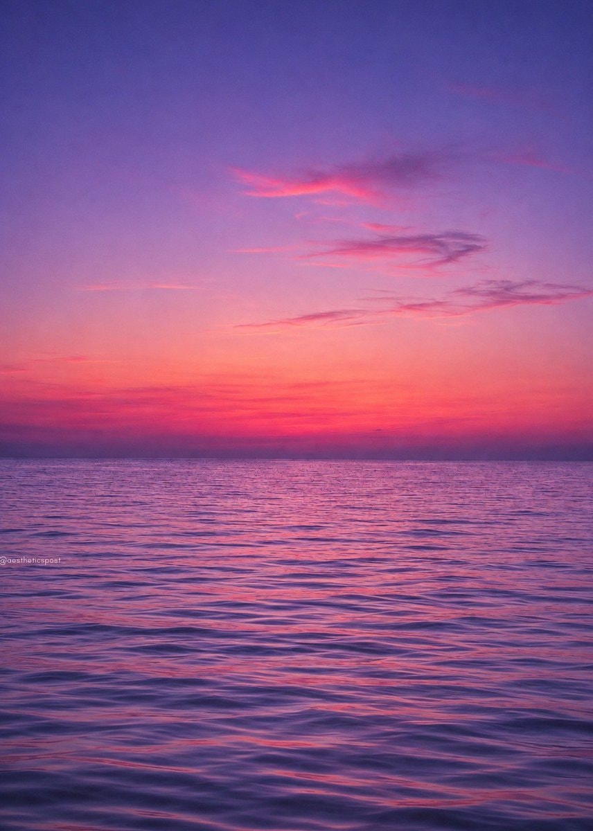 purple and pink sunset