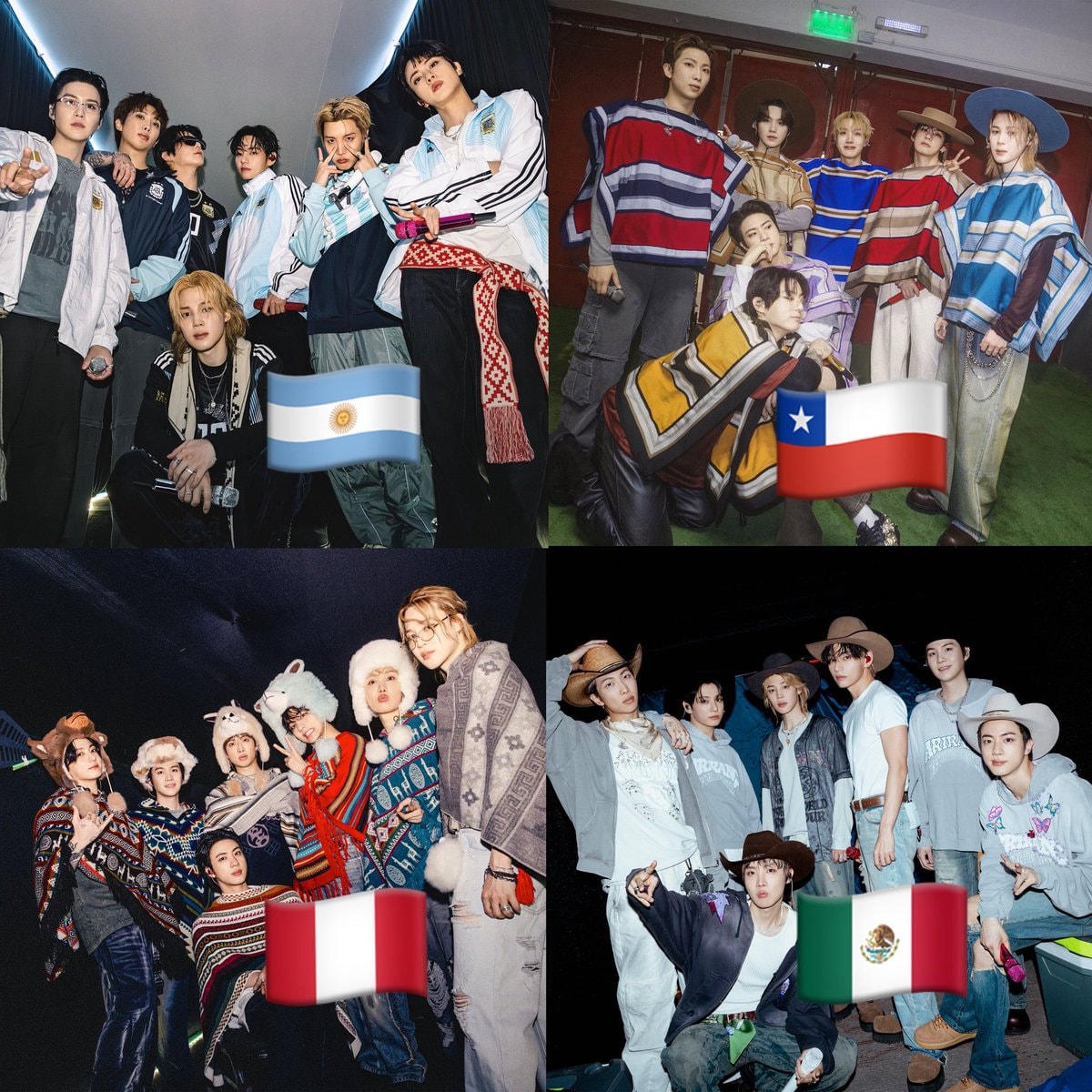 BTS celebrating cultures on tour