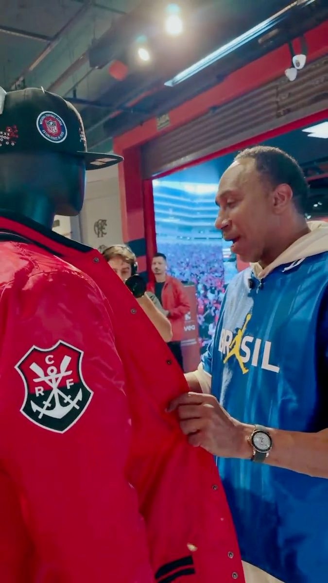 Stephen A. Smith Flamengo visit