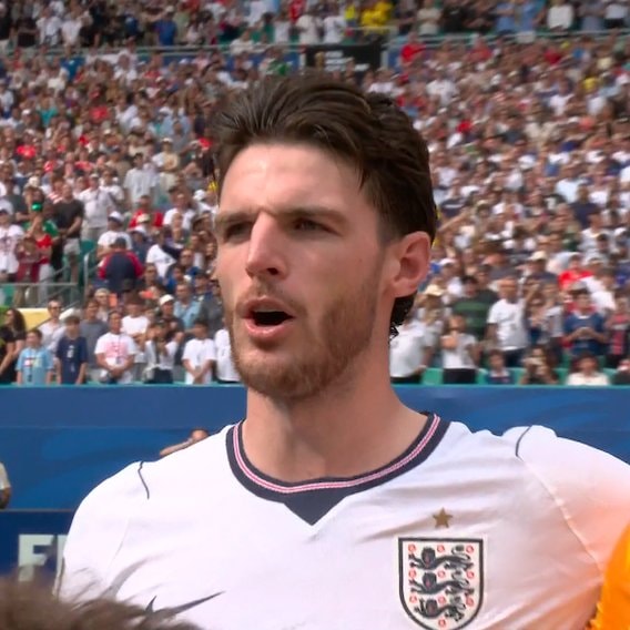 Declan Rice England anthem Declan Rice England anthem