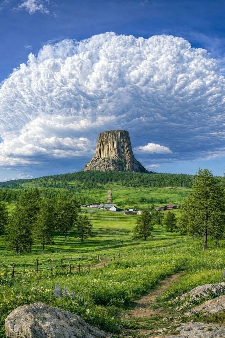 Devils Tower in the United States
