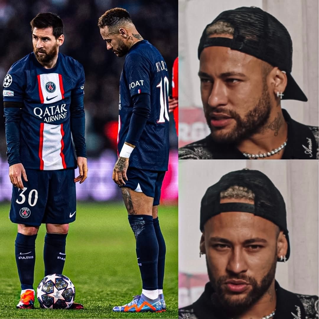 Neymar Jr on Messi PSG penalties