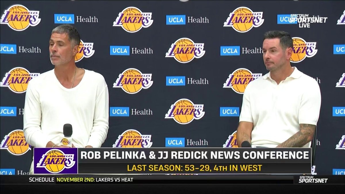 JJ Redick Lakers roster comment