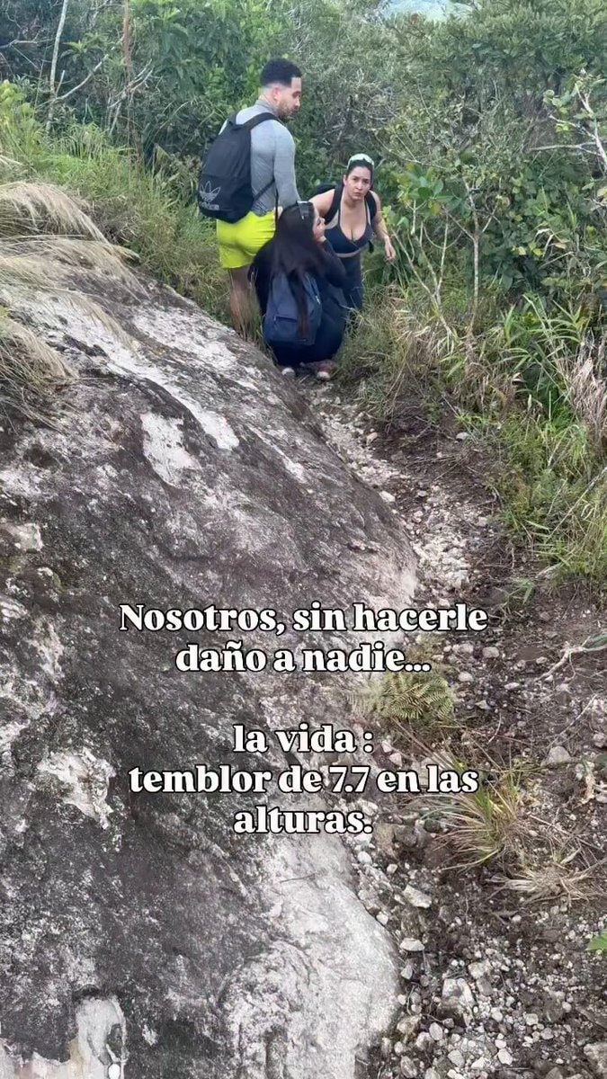 Panama earthquake during hill climb