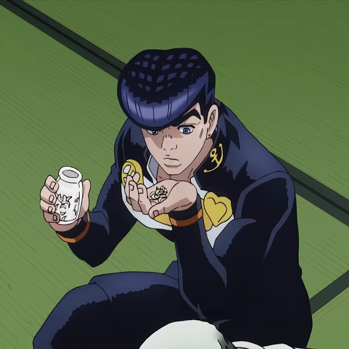 Josuke Crazy Diamond nails