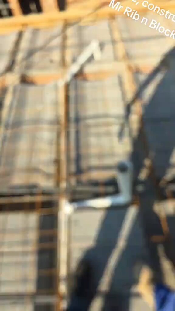 construction site rebar