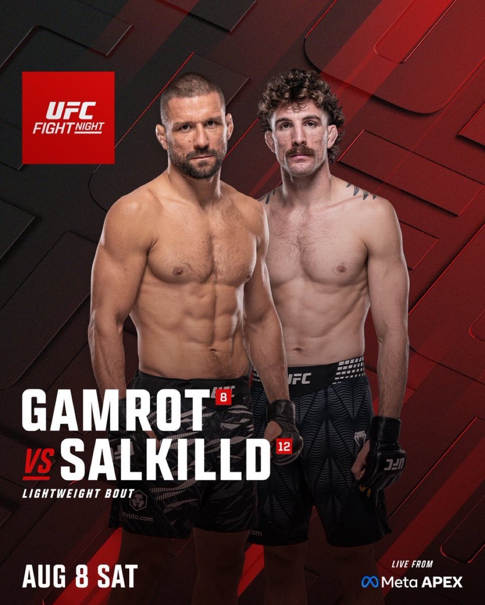 Gamrot vs Salkildd lightweight bout