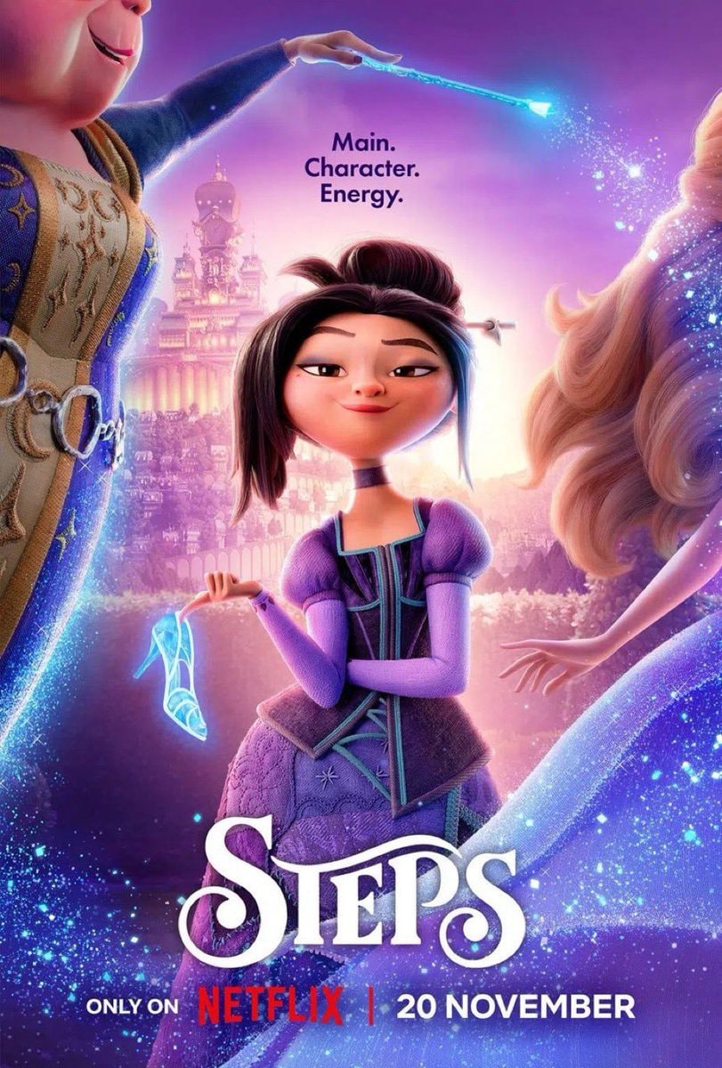 STEPS poster Cinderella stepsisters Netflix