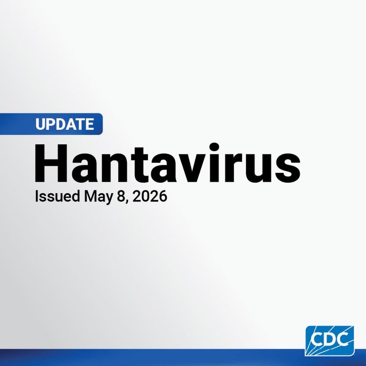 CDC Hantavirus Andes Virus Update 🇺🇸