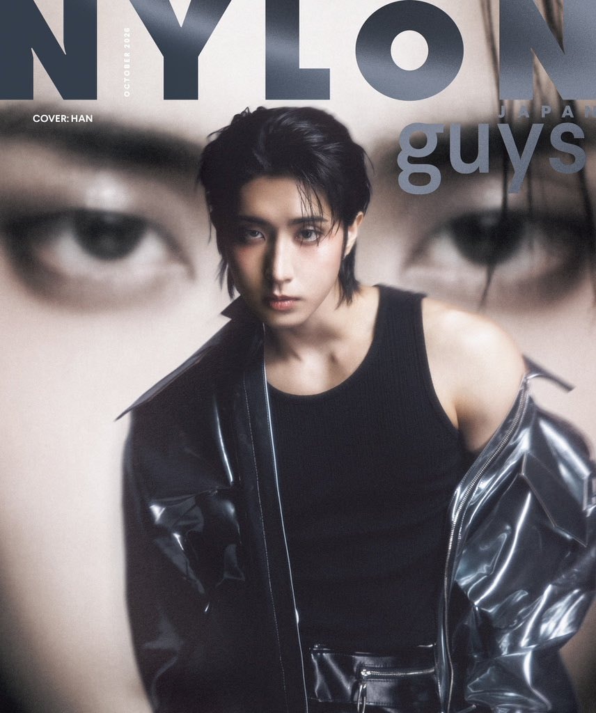 HAN from Stray Kids NYLON Japan